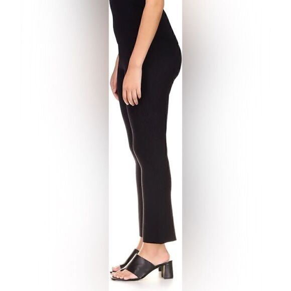 Sanctuary Women's Ribbed High-Rise
Ankle Pants - Black size M - Picture 7 of 14